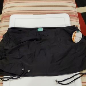 NWT black bathing suit bottoms